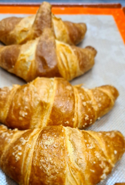 Frisch gebackene Cornetti